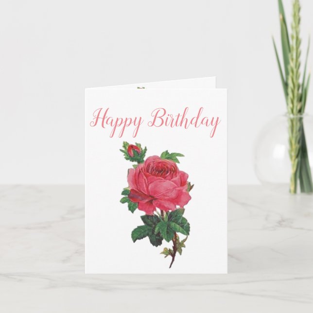 Beautiful Expressions - Birthday Greeting Card (Front)