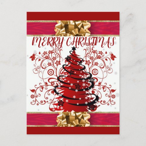 Beautiful Expressions Christmas Holiday Postcard