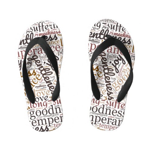 Beautiful Expressions Collection Kids Flip Flops