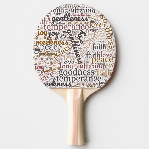 Beautiful Expressions Collection Ping Pong Paddle