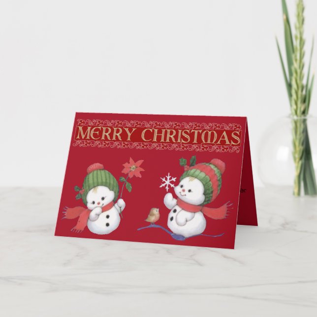 Beautiful Expressions Holiday Christmas Cards (Front)