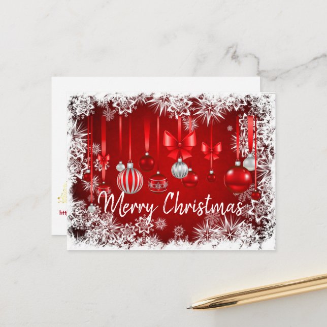 Beautiful Expressions Holiday Postcard (Front/Back In Situ)