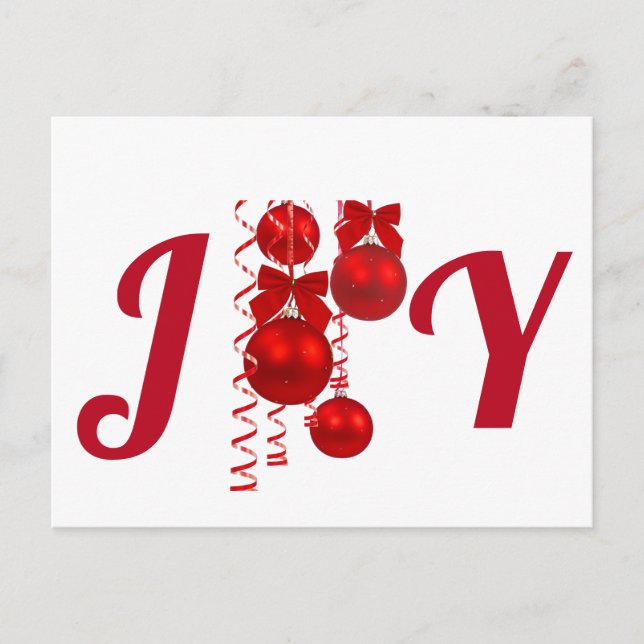 Beautiful Expressions  Holiday Postcard (Front)