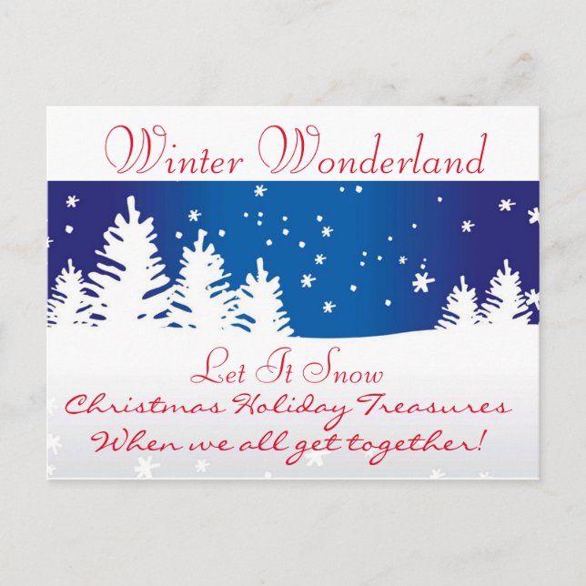 Beautiful Expressions: Holiday Postcard (Front)