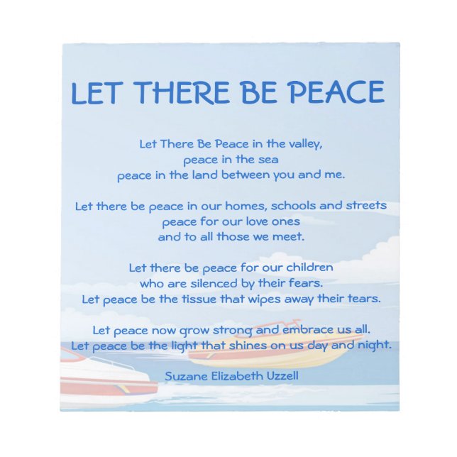 Beautiful Expressions - Notepad (Front)