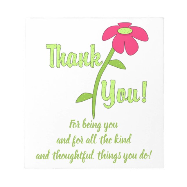 BEAUTIFUL EXPRESSIONS - NOTEPAD (Front)