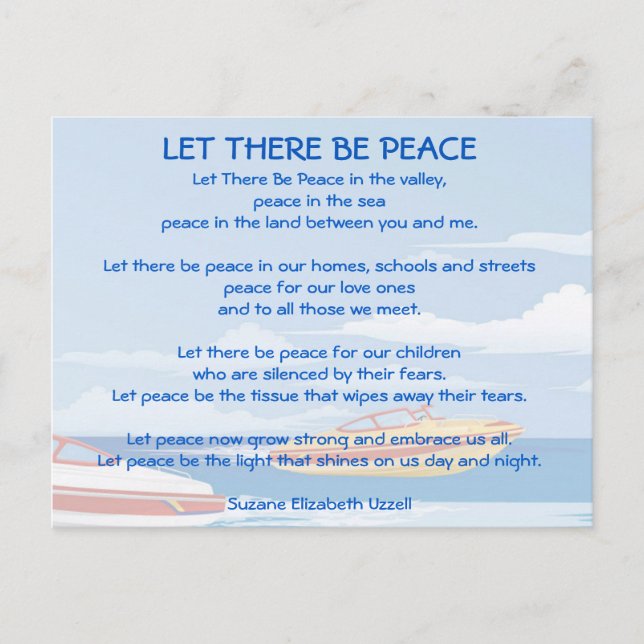Beautiful Expressions Postcard (Front)