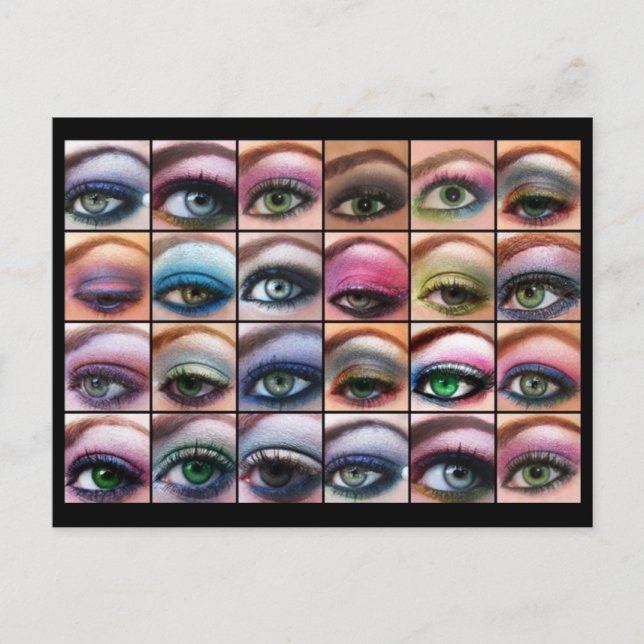 Beautiful Eyes Postcard (Front)