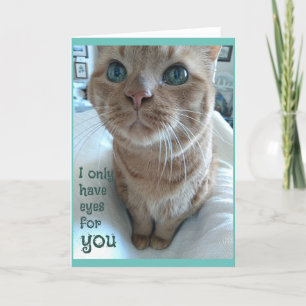 Beautiful Eyes Valentine Card
