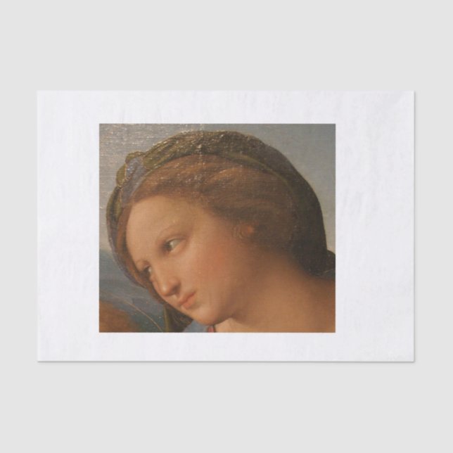 beautiful face decoupage tissue paper (Front)