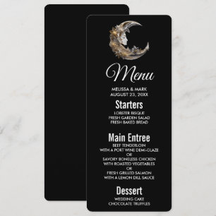 Beautiful Face in the Moon Invitation