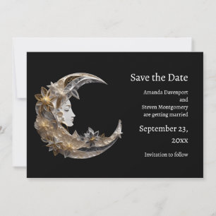 Beautiful Face in the Moon Save The Date