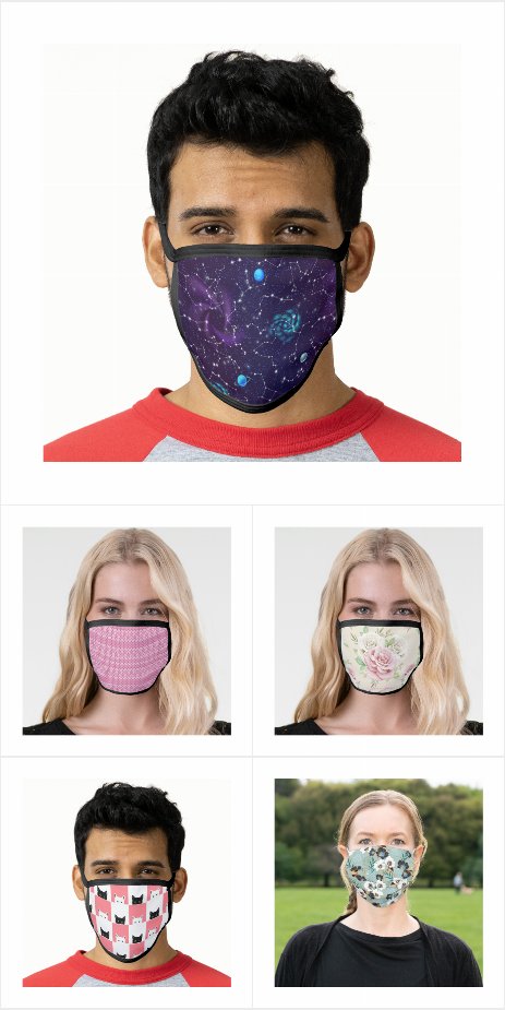 Beautiful Face Masks