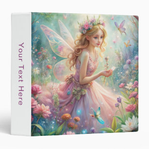 Beautiful Fairy 3 Ring Binder