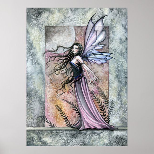 Beautiful Fairy Art Print Poster by Molly Harrison (Front)