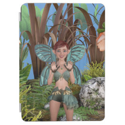Beautiful fairy Avery looks surprised and happy iPad Air Cover