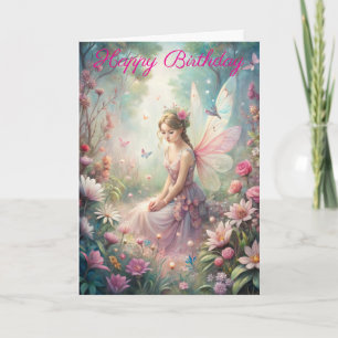Beautiful Fairy Card