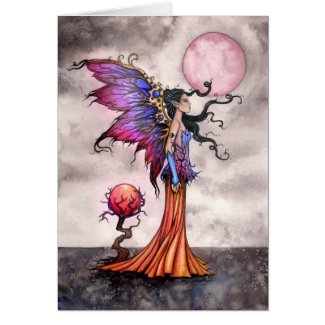 Beautiful Fairy Fantasy Art Greeting Card