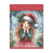 Beautiful Fairy Merry Christmas