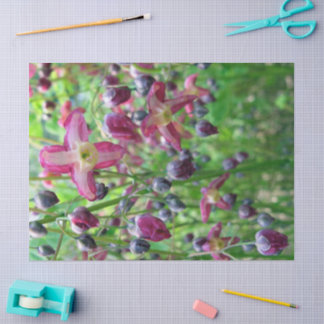Beautiful Fairy Wings Flowers & Buds Tissue Paper
