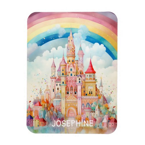 Beautiful Fairytale Castle Magnet