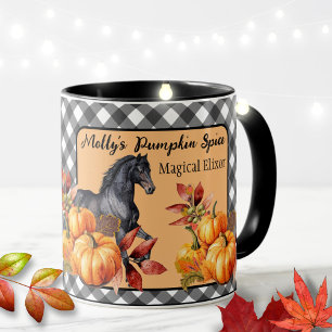 Beautiful Fall Autumn Horse  Mug