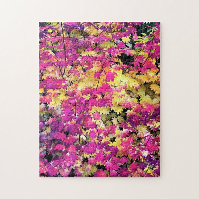 Beautiful Fall Leaves Jigsaw Puzzle (Vertical)