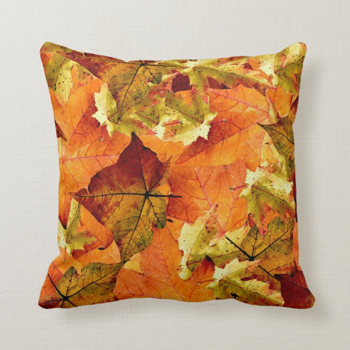 fall throw pillows