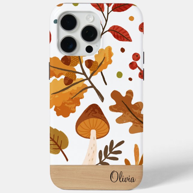 beautiful fall themed iphone case (Back)