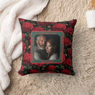 Beautiful Family 50Th Wedding Anniversary For Him Throw Pillow