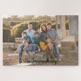 Beautiful Family Photo Jigsaw Puzzle