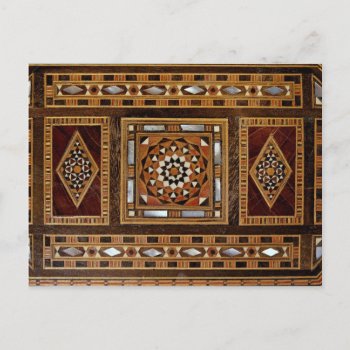 Beautiful Famous Mother-of-pearl Inlay Work  Damas Postcard by inspirelove at Zazzle