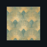 Beautiful fan pattern,teal gold,Art Deco pattern,c Wood Wall Art<br><div class="desc">Beautiful fan pattern, teal gold, Art Deco pattern, chic, vintage, 1920s era,  Metallic shiny art deco fan patternArt Deco,  beautiful,  vintage pattern, elegant, chic, retro pattern, gold, golden, fan pattern, art nouveau, pattern, metallic vintage pattern, classy, classic, trending, luxe pattern, shiney pattern, decorative, modern pattern, upscale, digital</div>