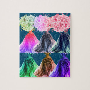 Beautiful fancy dresses jigsaw puzzle