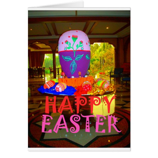 Beautiful Fantastic Feminine Happy Easter Colors (Front)