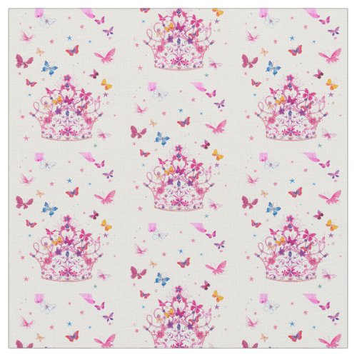 Beautiful Fantastic Feminine Little butterflies Fabric