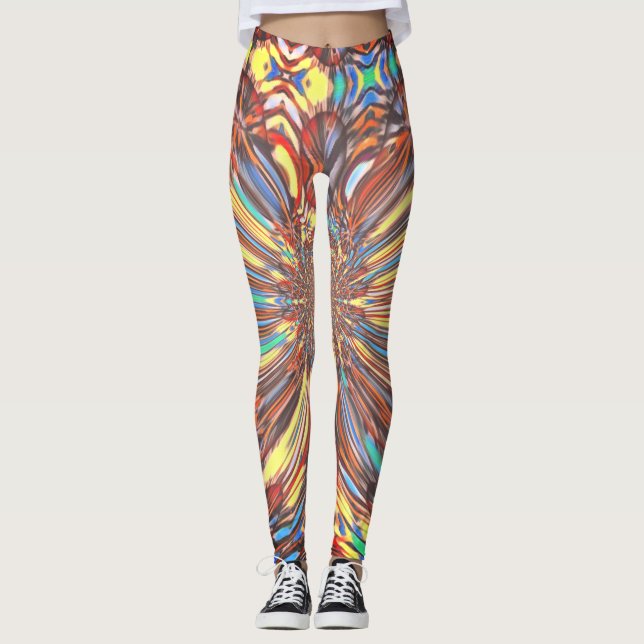Beautiful Fantastic Feminine skinny Design Leggings (Front)