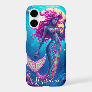 Beautiful Fantasy Mermaid Siren iPhone 17 Case