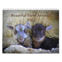 Beautiful Farm Animals Calendar