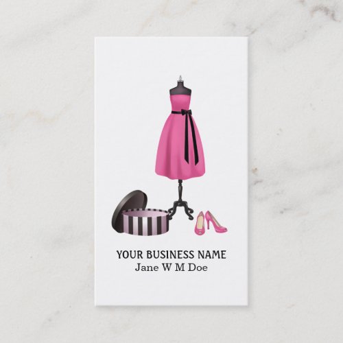 Beautiful Fashion Business Card