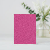 Beautiful fashionable girly hot pink glitter (Standing Front)