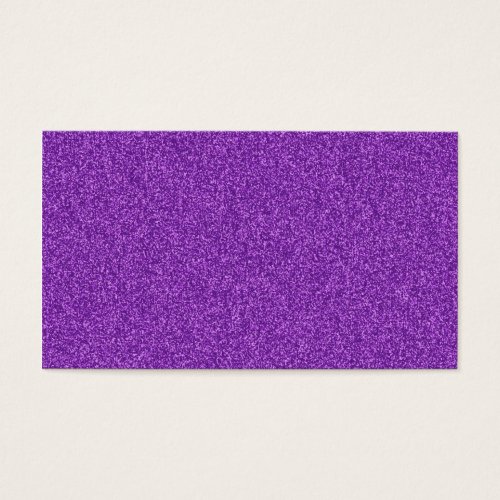 Beautiful fashionable girly purple glitter effect business card templates