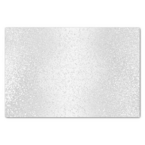 Beautiful Faux White Glitter  Tissue Paper