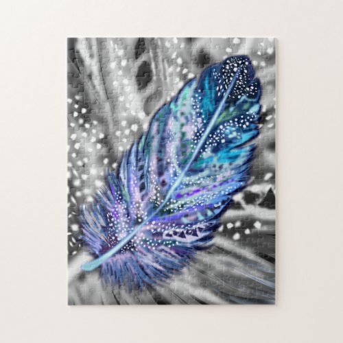 Beautiful Feather _ Exotic Jigsaw Puzzle