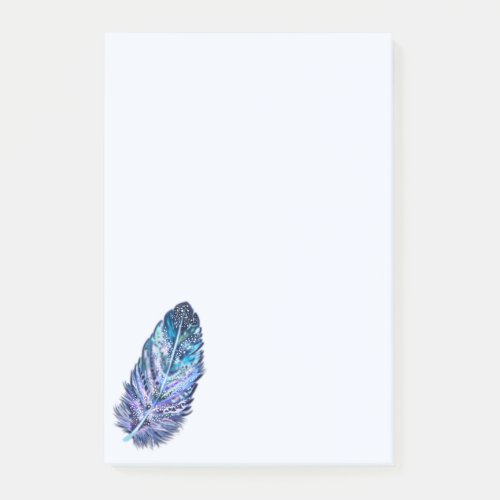 Beautiful Feather _ Post_it Notes