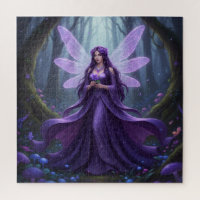 Beautiful February Amethyst Fairy