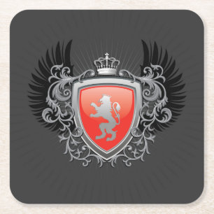 Beautiful Ferrari Logo Coaster Set