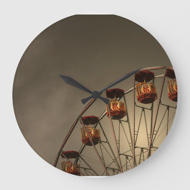 Beautiful ferris wheel clock (Front)