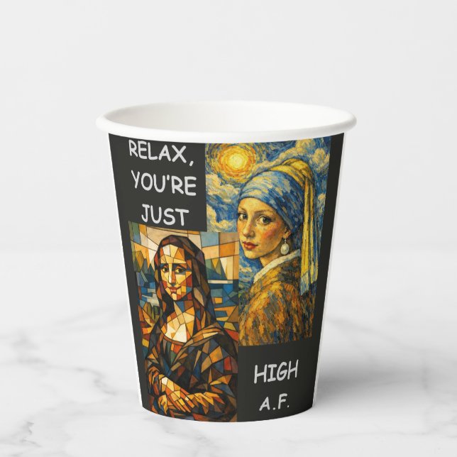 Beautiful Fever Dream Paper Cups (Front)