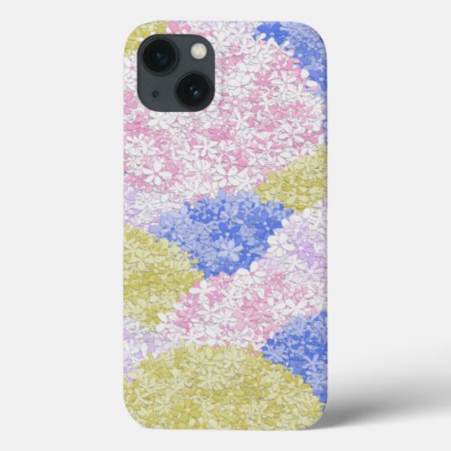 Beautiful Fields Of Hydrangeas iPhone 13 Case